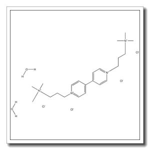 1,1′-Bis[3-(trimethylammonio)propyl]-4,4′-bipyridinium Tetrachloride Dihydrate
