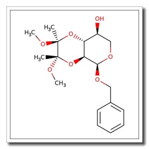 Benzyl 2,3-O-[(1S,2S)-1,2-dimethoxy-1,2-dimethyl-1,2-ethanediyl]-a-L-xylopyranoside