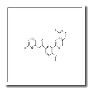 5-[(2-Chloro-4-pyrimidinyl)acetyl]-N-(2,6-difluorophenyl)-2-metho xybenzamide