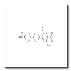1-[1-(2-ethyl-5-methoxy-4-nitrophenyl)piperidin-4-yl]-4-methylsulfonylpiperazine