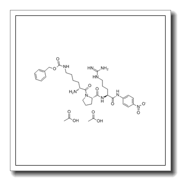 D-Lys(Z)-Pro-Arg-pNA二乙酸酯