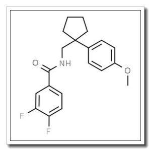 反式-1-苄基-4-(3,4-二氟苯基)吡咯烷-3-羧酸乙酯