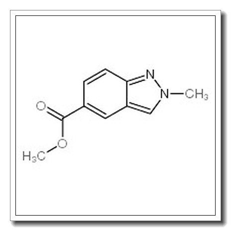 2-Methyl-2H-indazole-5-carboxylic acid methyl ester CAS 1092351-86-4 