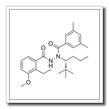N'-(3,5-dimethylbenzoyl)-N'-[(3R)-2,2-dimethylhexan-3-yl]-2-ethyl-3-methoxybenzohydrazide CAS 1093130-72-3