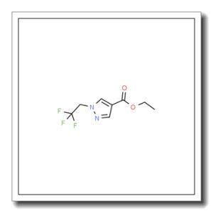 1H-Pyrazole-4-carboxylic acid, 1-(2,2,2-trifluoroethyl)-, ethyl ester