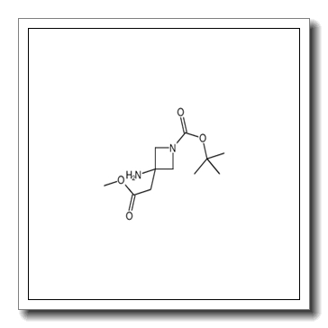 2-Methyl-2-propanyl 3-amino-3-(2-methoxy-2-oxoethyl)-1-azetidinec arboxylate