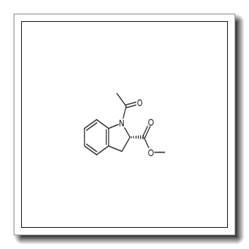 methyl (S)-N-acetylindoline-2-carboxylate