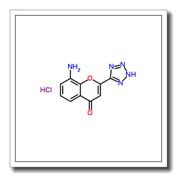 8-amino-2-(2H-tetrazol-5-yl)chromen-4-one,hydrochloride CAS 110683-23-3