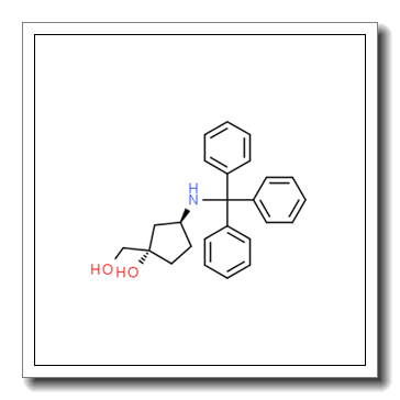 (1S,3S)-1-(羟甲基)-3-(三苯甲基氨基)环戊醇