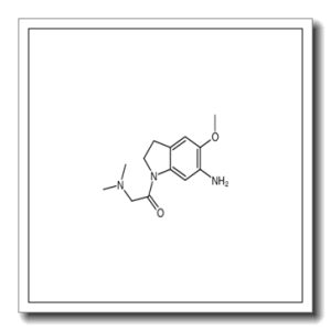 1-(6-氨基-5-甲氧基吲哚啉-1-基)-2-(二甲基氨基)乙酮