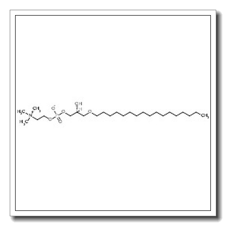 (2R)-3-(Heptadecyloxy)-2-hydroxypropyl 2-(trimethylammonio)ethyl phosphate