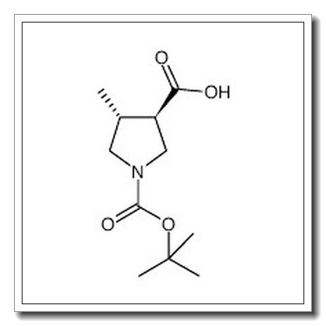 (3R,4R)-1-(tert-butoxycarbonyl)-4-methylpyrrolidine-3-carboxylic acid