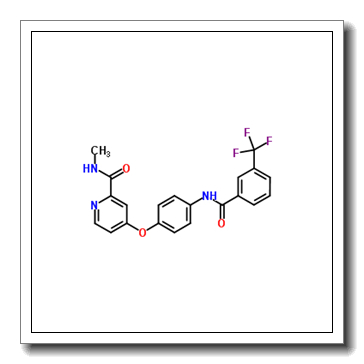 N-Methyl-4-(4-{[3-(trifluoromethyl)benzoyl]amino}phenoxy)-2-pyridinecarboxamide CAS 1125780-41-7