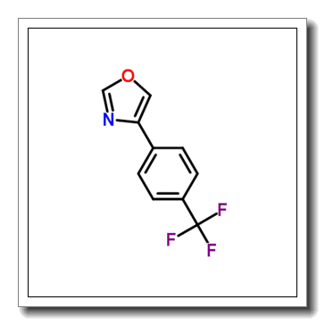 4-(4-(Trifluoromethyl)phenyl)oxazole CAS 1126636-40-5