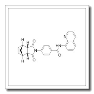 rel-4-[(3aR,4S,7R,7aS)-1,3,3a,4,7,7a-六氢-1,3-二氧代-4,7-甲桥-2H-异吲哚-2-基]-N-8-喹啉基苯甲酰胺