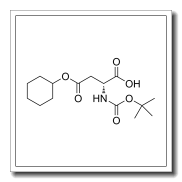 叔丁氧羰酰基D-天冬氨酸Β-环己酯