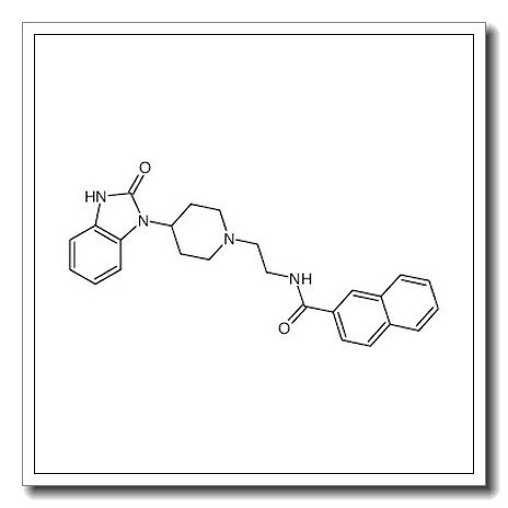 N-(2-(4-(2-oxo-2,3-dihydro-1H-benzo[d]imidazol-1-yl)piperidin-1-yl)ethyl)-2-naphthamide CAS 1130067-18-3 