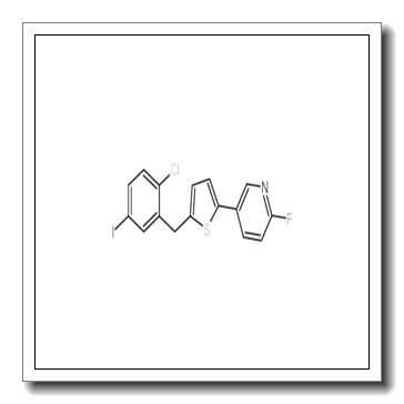 2-(2-氯-5-碘苯甲基)-5-(3-(6-氟吡啶)基)噻吩