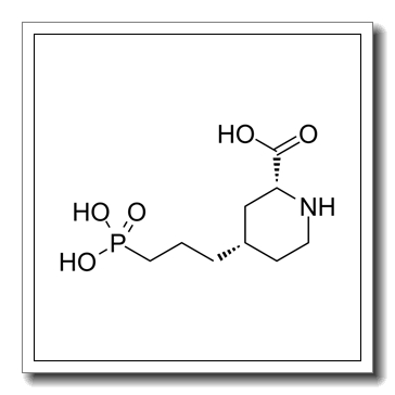 (2R,4S)-4-(3-phosphonopropyl)piperidine-2-carboxylic acid
