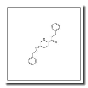 (2S)-5-(benzyloxyimino)-piperidine-2-carboxylic acid benzyl ester