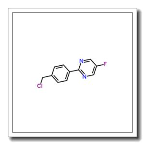 2-[4-(Chloromethyl)phenyl]-5-fluoropyrimidine