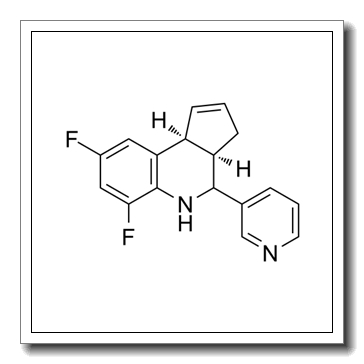 (3aR,9bS)-6,8-Difluoro-4-(3-pyridinyl)-3a,4,5,9b-tetrahydro-3H-cy clopenta[c]quinoline CAS 1139889-93-2