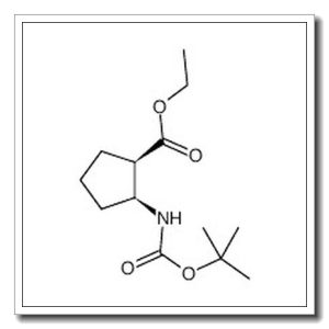 (1r,2s)-2-(boc-氨基)环戊烷羧酸乙酯