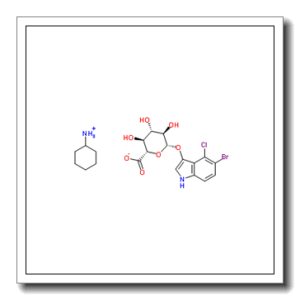 5-溴-4-氯-3-吲哚基-BETA-D-葡糖苷酸环己胺盐