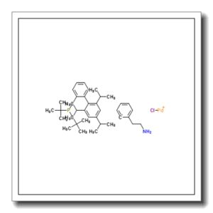 氯[2-(二叔丁基膦基)-2′,4′,6′-三异丙基-1,1′-联苯基][2-(2-氨基乙基)苯基)]钯(II)
