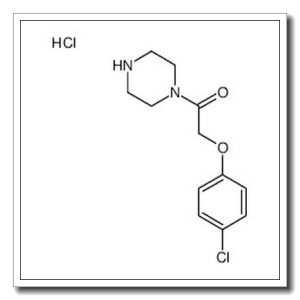2-(4-chlorophenoxy)-1-(piperazin-1-yl)ethan-1-one hydrochloride