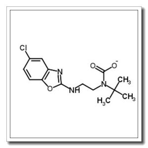 N-tert-butyl-N-[2-[(5-chloro-1,3-benzoxazol-2-yl)amino]ethyl]carbamate