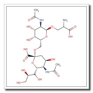 2-Acetamido-6-O-(a-2-N-acetylneuraminyl)-2-deoxy-a-D-galactopyranosyl serine