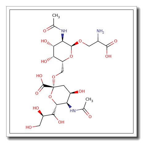 2-Acetamido-6-O-(a-2-N-acetylneuraminyl)-2-deoxy-a-D-galactopyranosyl serine CAS 114661-01-7