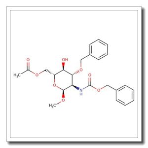 Methyl 6-O-acetyl-3-O-benzyl-2-benzyloxycarbonylamino-2-deoxy-a-D-glucopyranoside