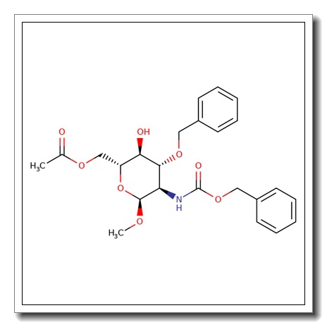 Methyl 6-O-acetyl-3-O-benzyl-2-benzyloxycarbonylamino-2-deoxy-a-D-glucopyranoside CAS 114869-95-3