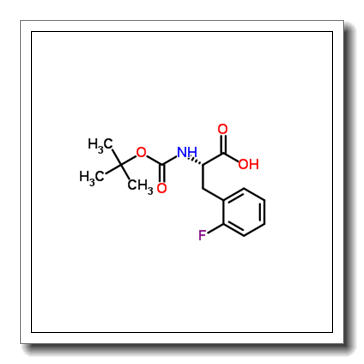 (2R)-3-(2-fluorophenyl)-2-[(2-methylpropan-2-yl)oxycarbonylamino]propanoic acid CAS 114873-10-8