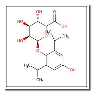 4-Hydroxypropofol 1-O-b-D-glucuronide sodium salt
