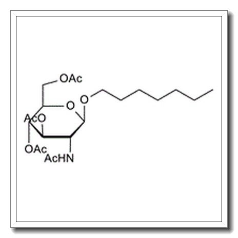 Heptyl 2-acetamido-3,4,6-tri-O-acetyl-2-deoxy-b-D-glucopyranoside CAS 115431-24-8