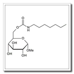 Methyl 6-O-(N-heptylcarbamoyl)-a-D-glucopyranoside