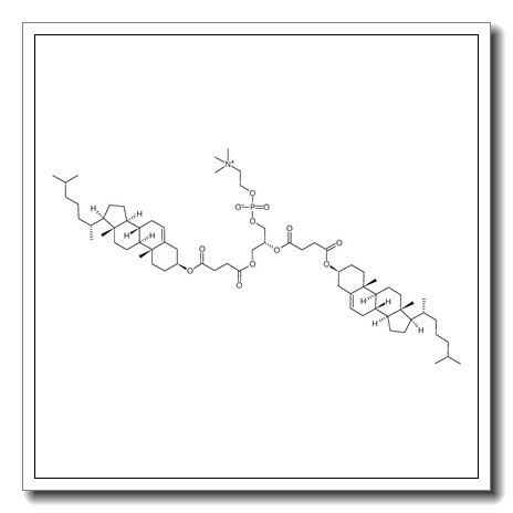 1,2-dicholesterylhemisuccinoyl-sn-glycero-3-phosphocholine