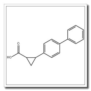 反式-2-([[1,1′-联苯] -4-基)环丙烷-1-羧酸