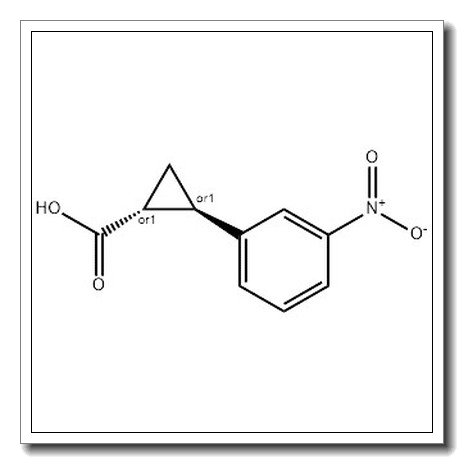 反式-2-(3-硝基苯基)环丙烷-1-羧酸