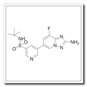 5-(2-氨基-8-氟[1,2,4]三唑并[1,5-A]吡啶-6-基)-N-(叔丁基)-3-吡啶磺酰胺