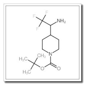 4-(2,2,2-三氟-1-氨基乙基)哌啶-1-羧酸叔丁酯