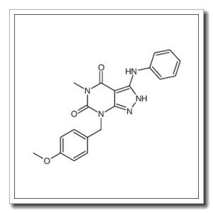 7-(4-Methoxybenzyl)-5-Methyl-3-(Phenylamino)-2H-Pyrazolo[3,4-D]Pyrimidine-4,6(5H,7H)-Dione