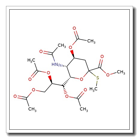 Methyl 4,7,8,9-tetra-O-acetyl-2-thio-N-acetyl-a-D-neuraminic acid methyl ester CAS 116450-06-7