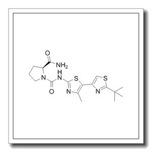 (2S)-N1-(2-叔丁基-4′-甲基[4,5′-联噻唑]-2′-基)-1,2-吡咯烷二甲酰胺