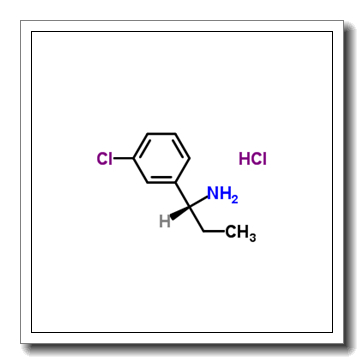 (1R)-1-(3-Chlorophenyl)-1-propanamine hydrochloride (1:1)