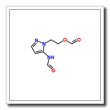 5-Formamido-1-[2-(formyloxy)ethyl]pyrazole CAS 116856-18-9