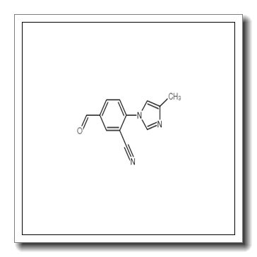 5-formyl-2-(4-methylimidazol-1-yl)benzonitrile CAS 1170735-10-0